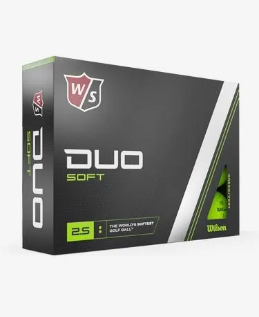 Wilson Staff Duo Soft Green Golf Balls