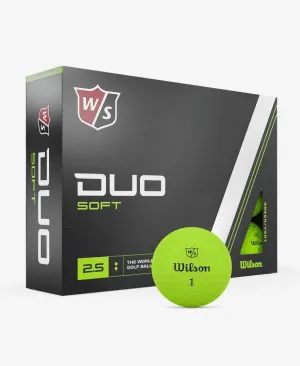 Wilson Staff Duo Soft Green Golf Balls