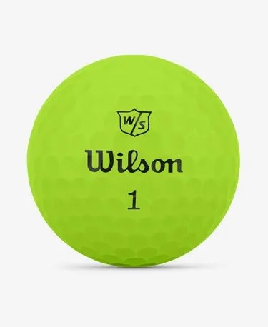 Wilson Staff Duo Soft Green Golf Balls