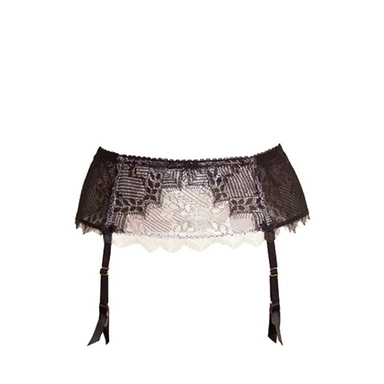 Wisteria Suspender Belt