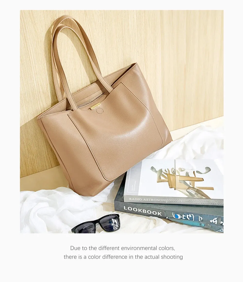 Women Soft Cowhide Leather Shoulder Bag