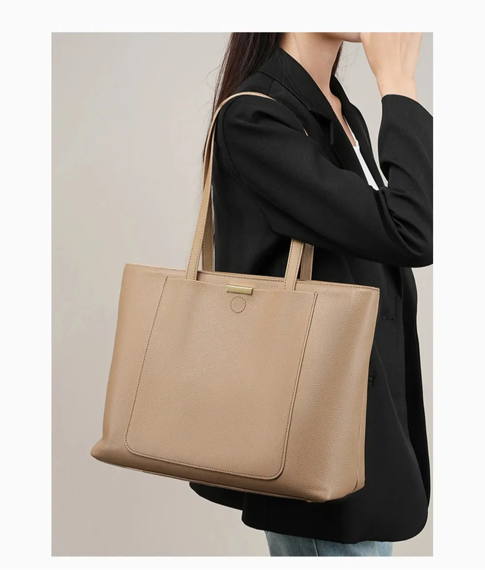 Women Soft Cowhide Leather Shoulder Bag