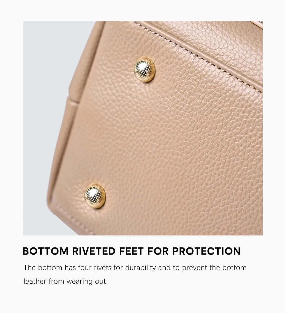 Women Soft Cowhide Leather Shoulder Bag