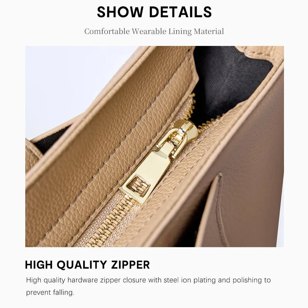 Women Soft Cowhide Leather Shoulder Bag