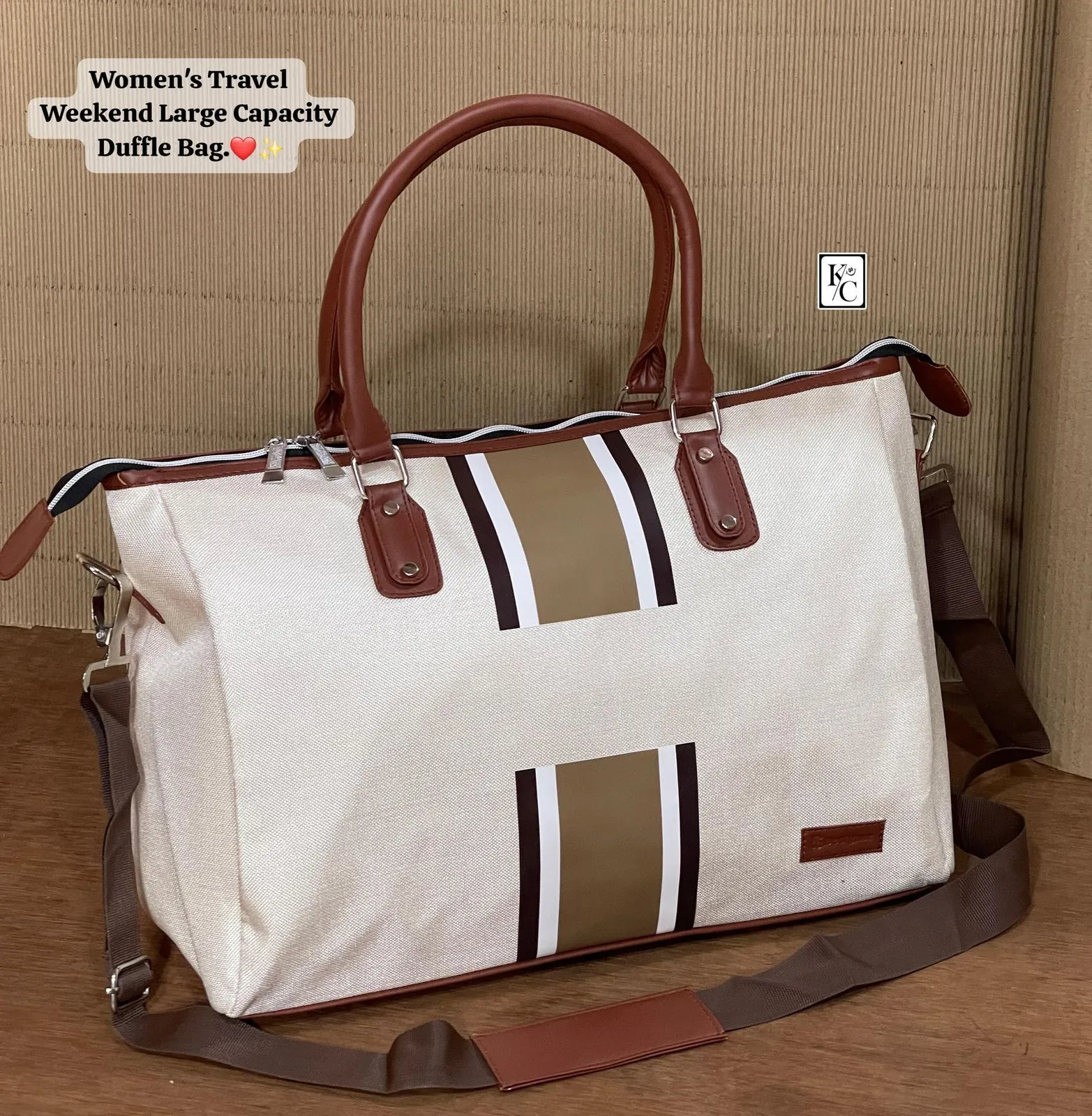 WOMEN'S TRAVEL LARGE CAPACITY DUFFLE BAG