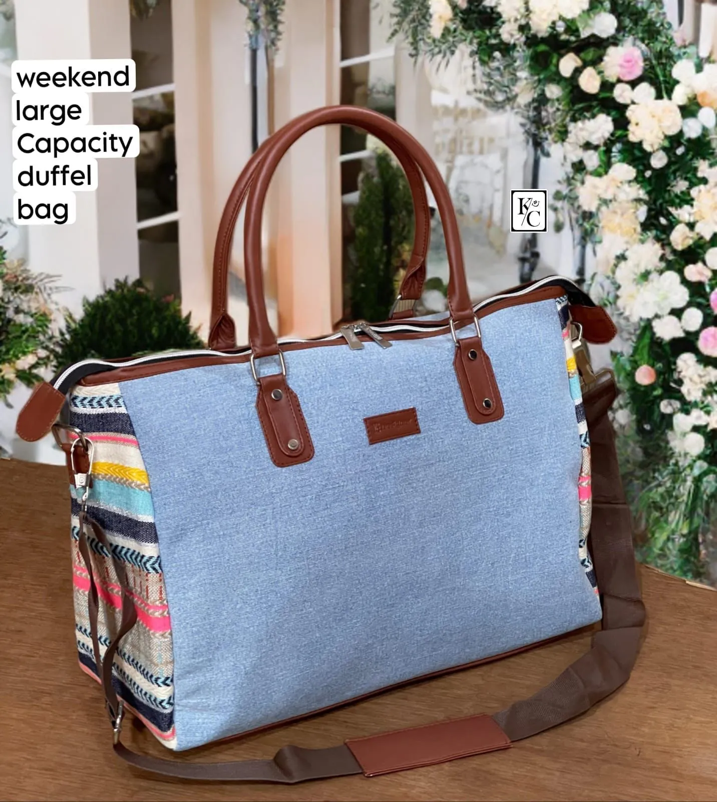 WOMEN'S TRAVEL LARGE CAPACITY DUFFLE BAG