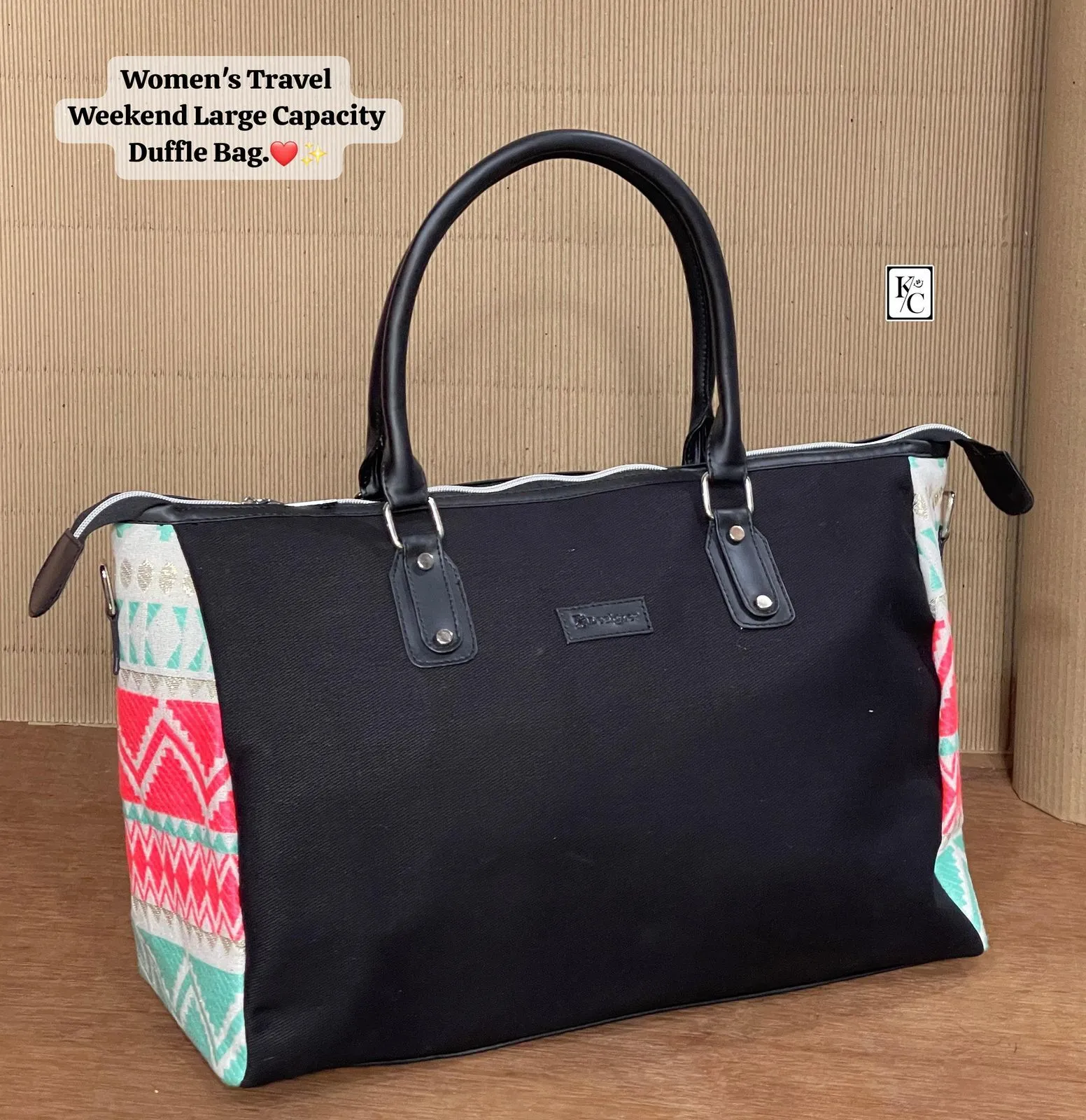 WOMEN'S TRAVEL LARGE CAPACITY DUFFLE BAG