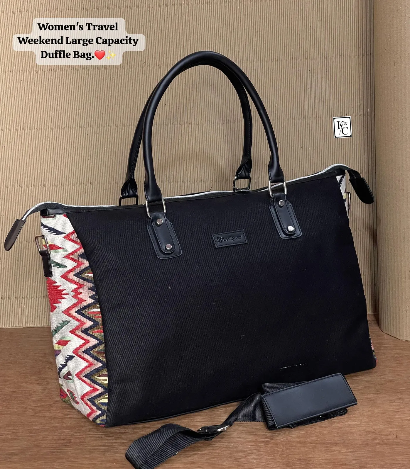 WOMEN'S TRAVEL LARGE CAPACITY DUFFLE BAG