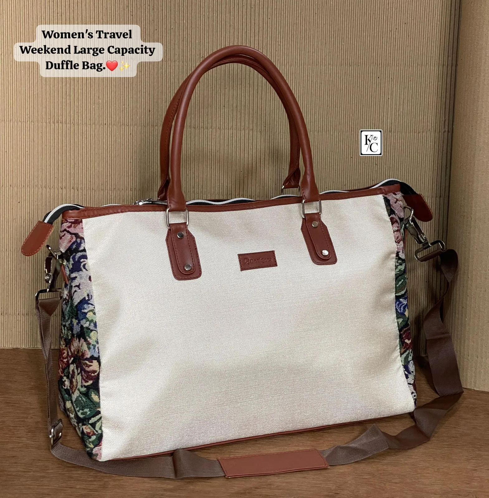 WOMEN'S TRAVEL LARGE CAPACITY DUFFLE BAG