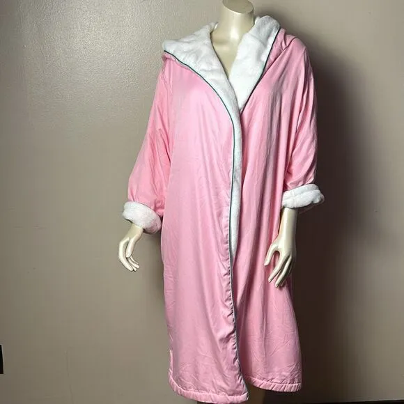 Women’s TRULY Signature Luxury Bathrobe VEGAN Full Length Robe With Hood