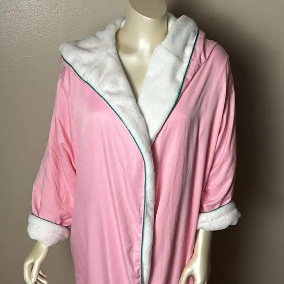 Women’s TRULY Signature Luxury Bathrobe VEGAN Full Length Robe With Hood