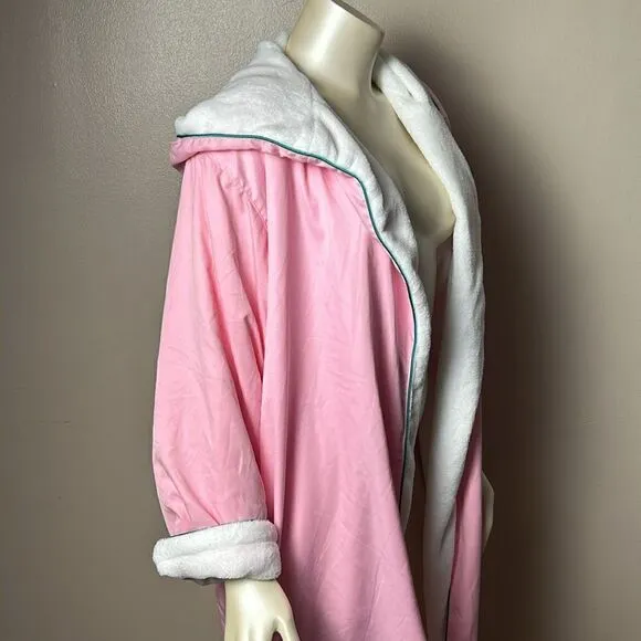 Women’s TRULY Signature Luxury Bathrobe VEGAN Full Length Robe With Hood