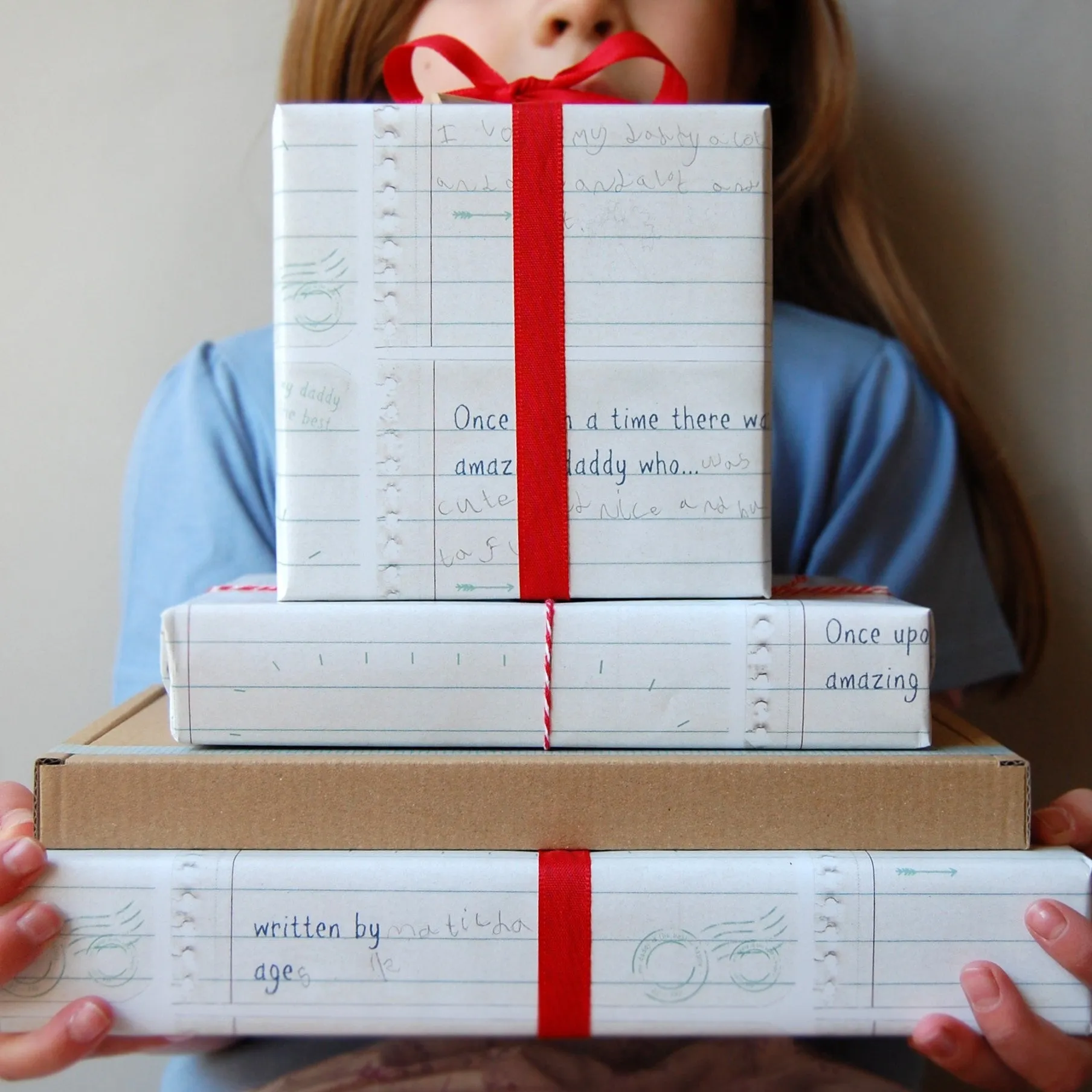 Write Your Own Daddy Story Wrapping Paper Set