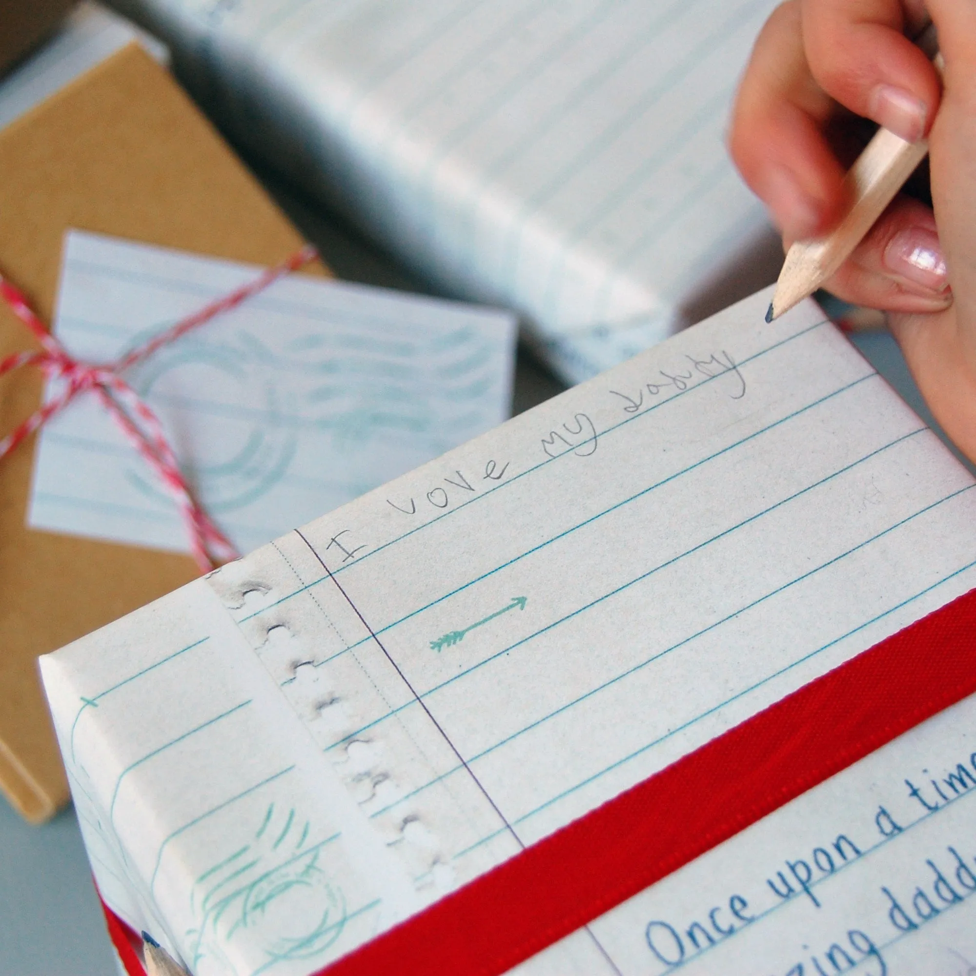 Write Your Own Daddy Story Wrapping Paper Set