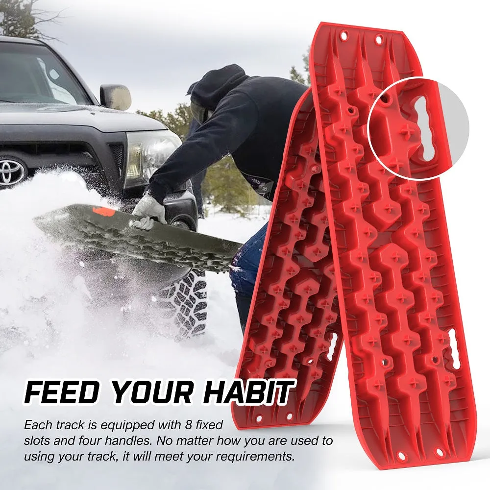 X-BULL 4WD Recovery Tracks Boards Sand Truck Mud Gen3.0/ Tyre Tire Deflator