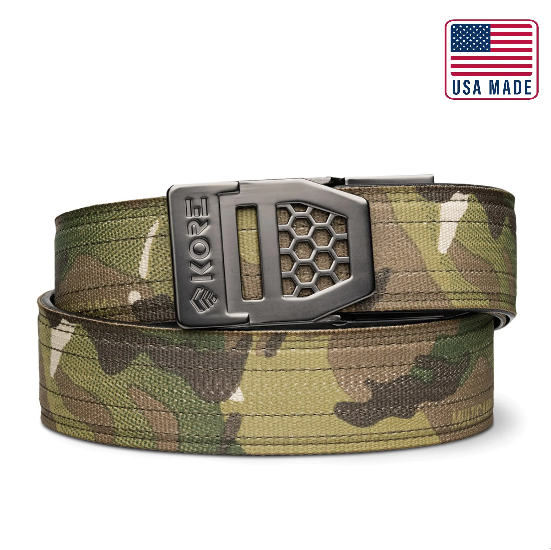 X6 GUNMETAL BUCKLE | MULTICAM® TACTICAL GUN BELT 1.5"