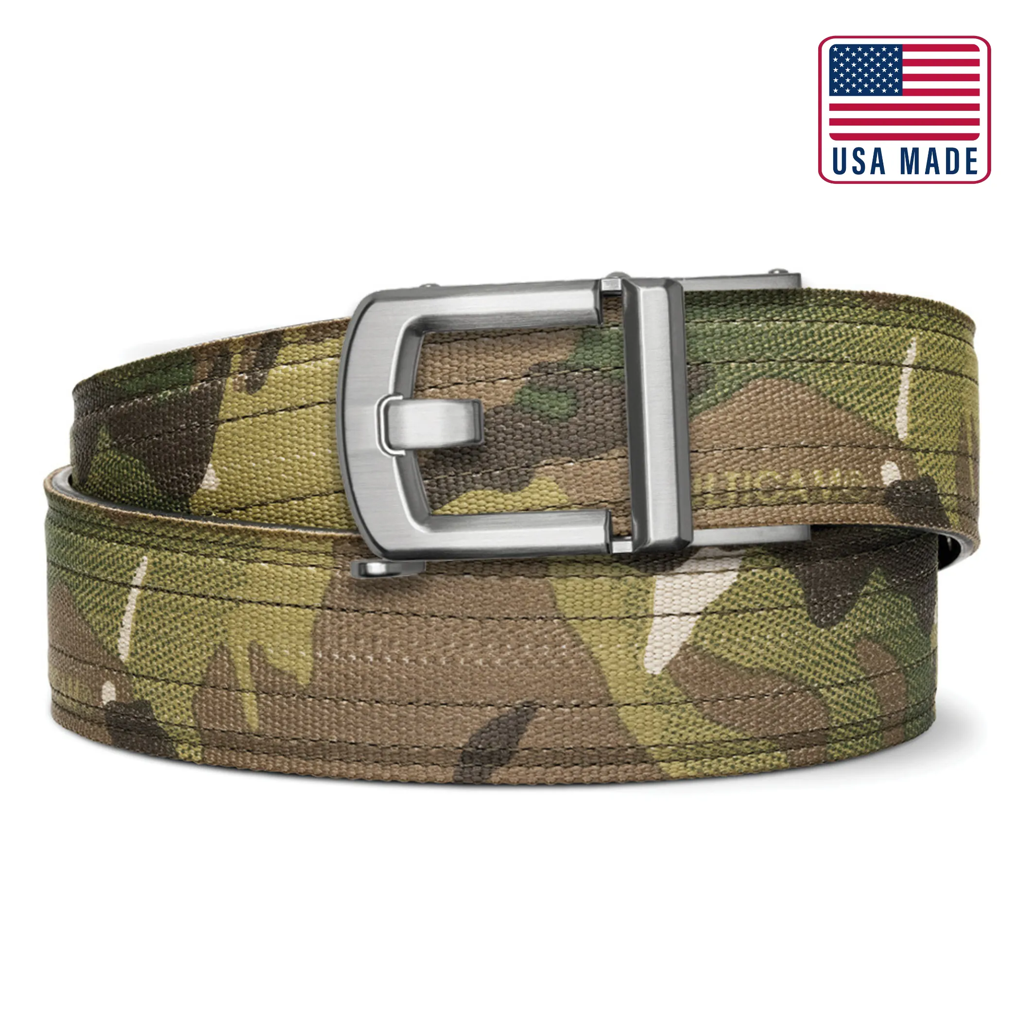 X8 NICKEL BUCKLE | MULTICAM® TACTICAL GUN BELT 1.5"