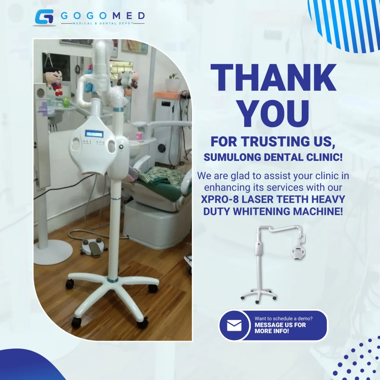 XPRO-8 Heavy Duty Laser Teeth Whitening Machine
