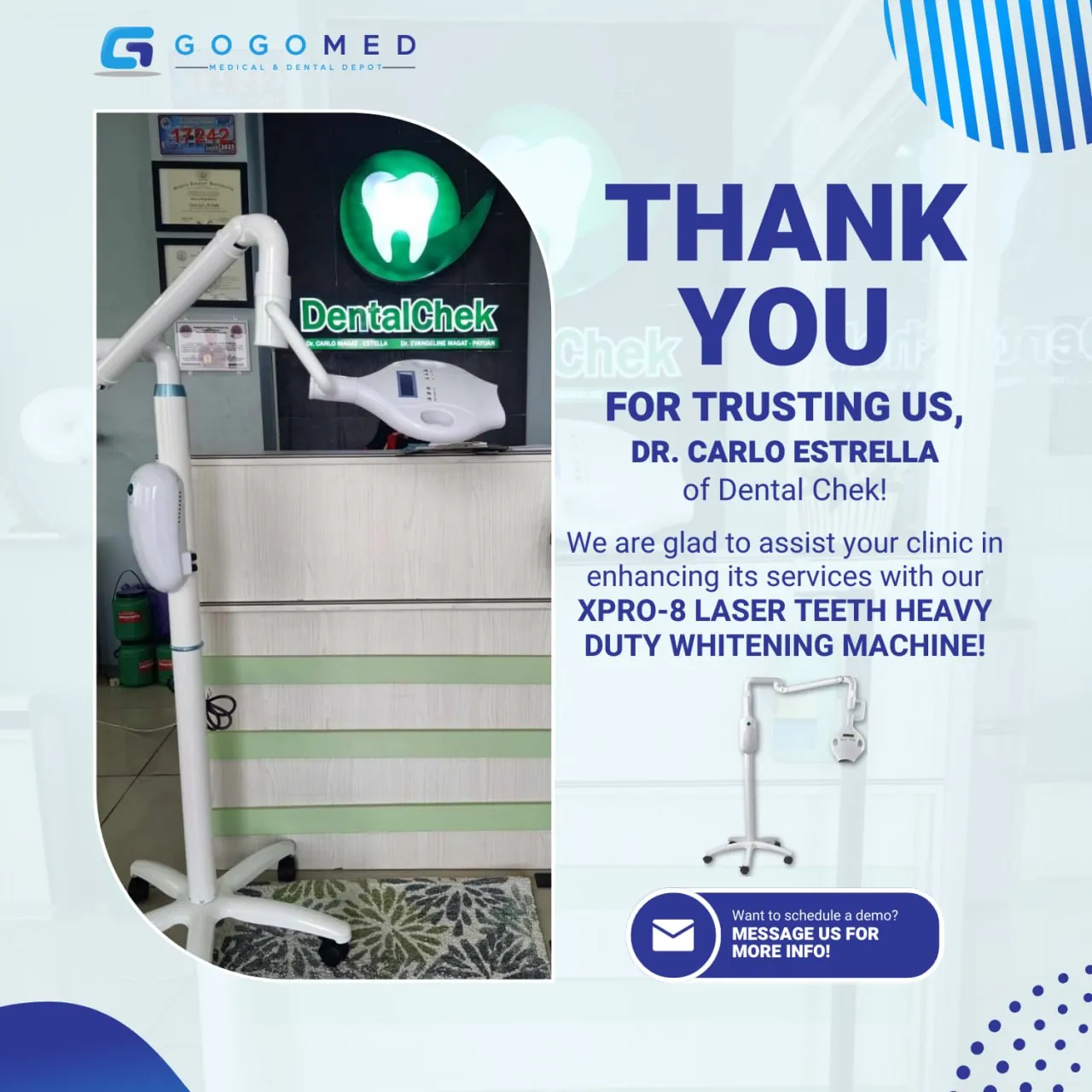 XPRO-8 Heavy Duty Laser Teeth Whitening Machine
