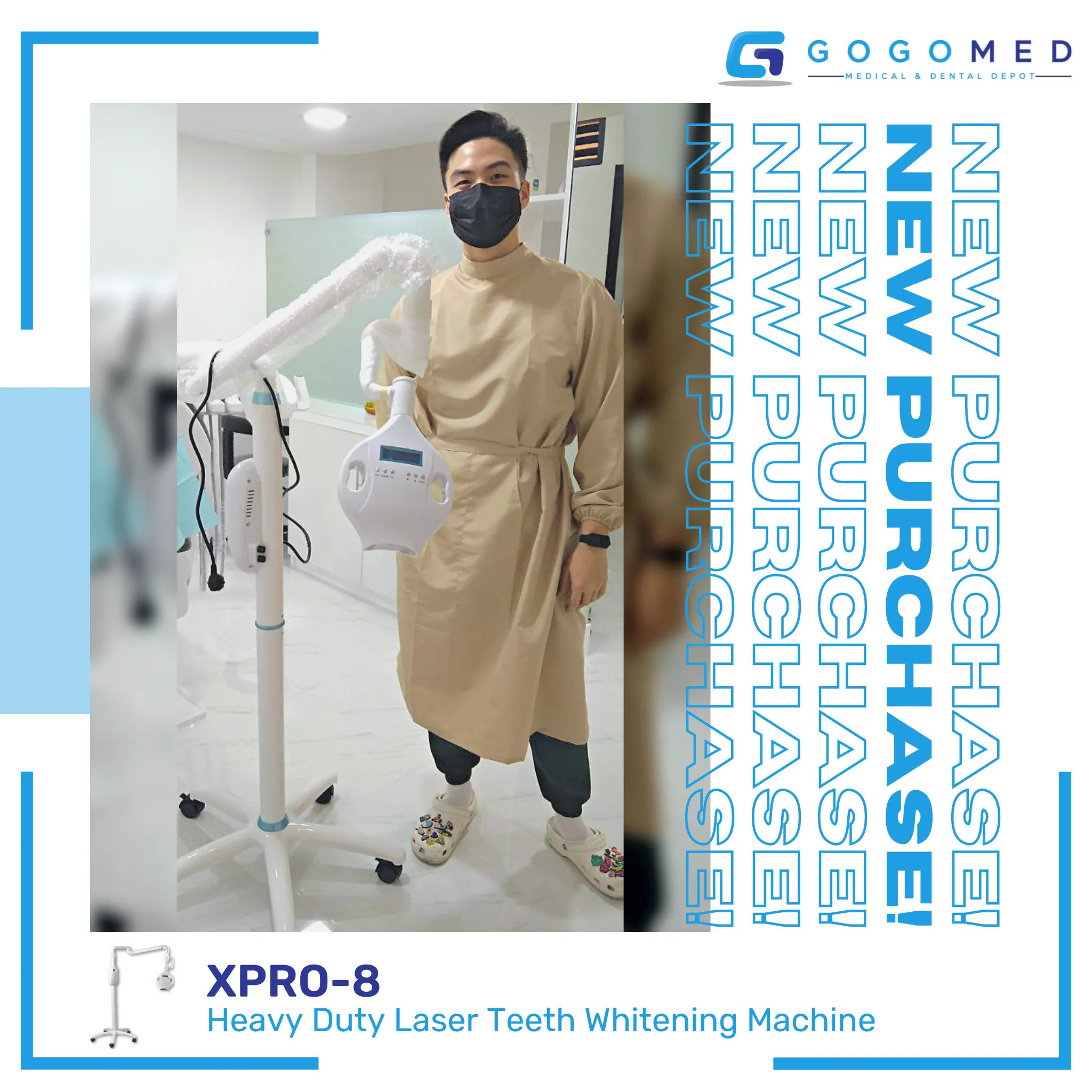 XPRO-8 Heavy Duty Laser Teeth Whitening Machine