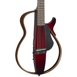 Yamaha SLG200SNT Silent Steel String Guitar - Crimson Red Burst