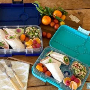 Yumbox Tapas 5-Compartment Food Tray - Antibes Blue