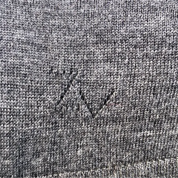 Zadig &amp; Voltaire Rimini Gray Wool Sweater Mini Dress