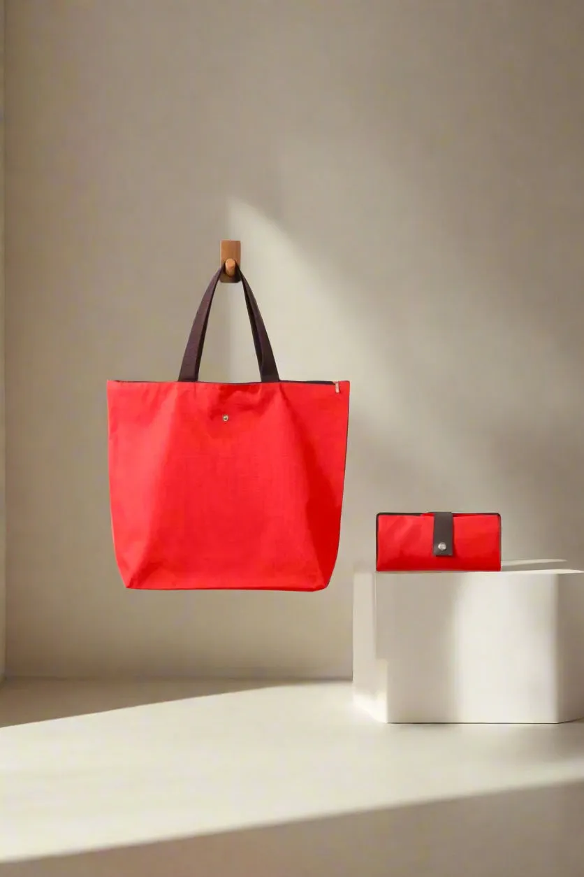 Zenana Foldable Oxford Tote Bag